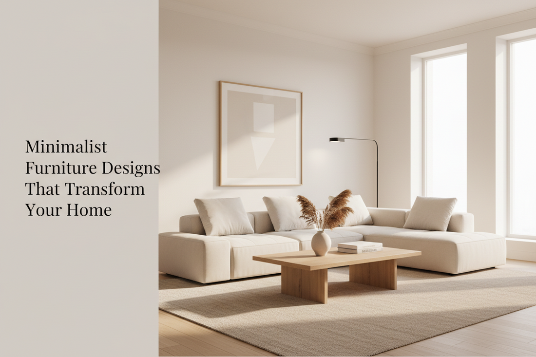 Minimalist Furniture Designs That Transform Your Home