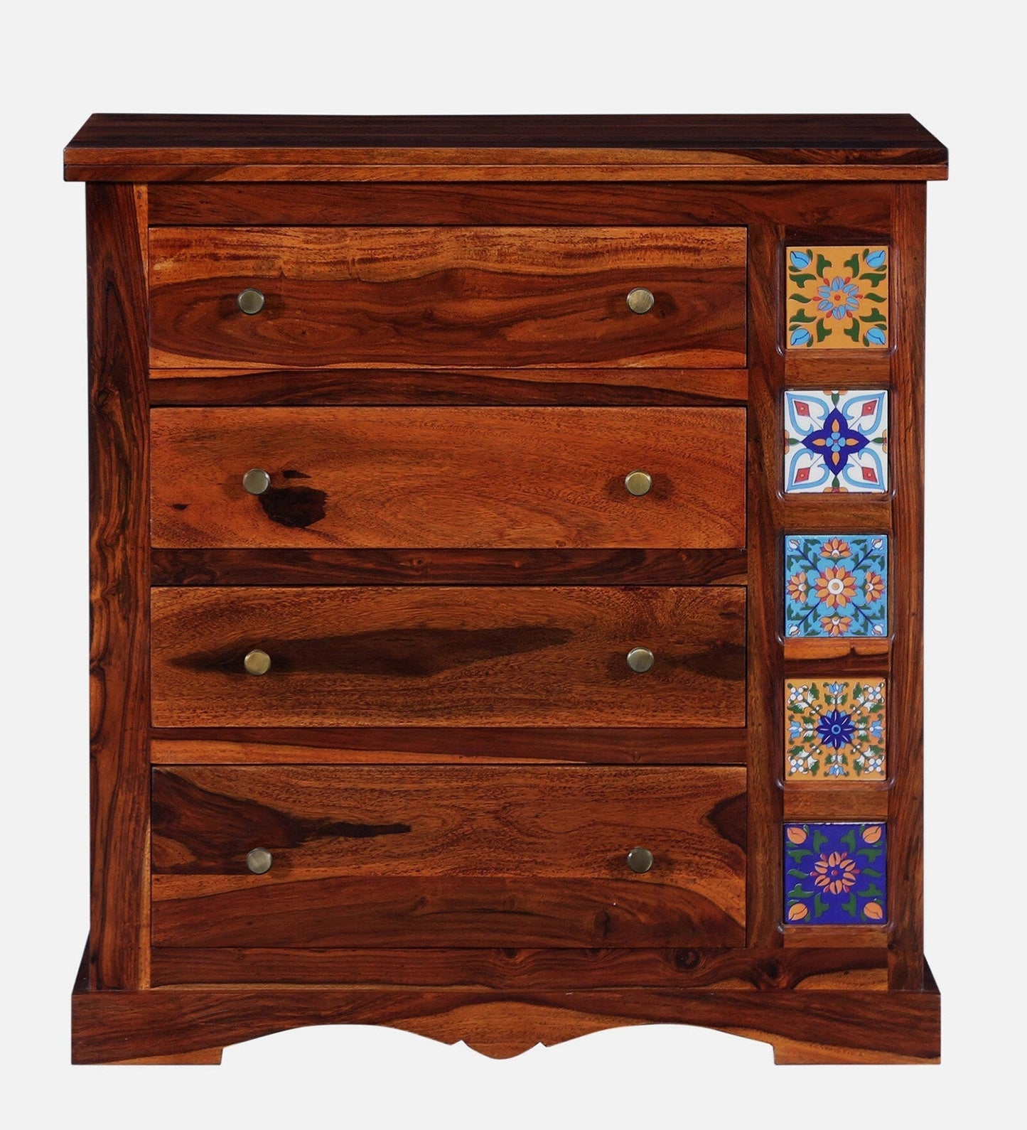 Sheesham Wood Dresser in Honey Oak Finish