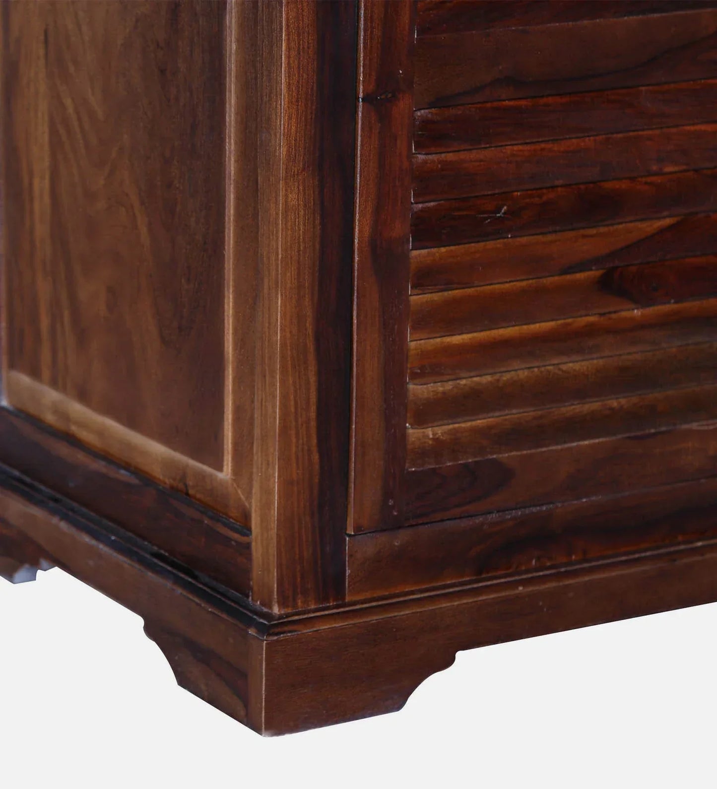 Sheesham Wood Book Case In Scratch Resistant Provincial Teak Finish