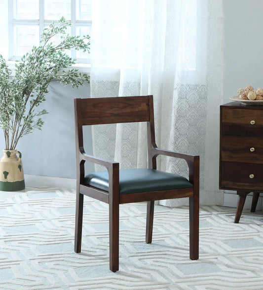 Arm Chair In Provincial Teak Finish