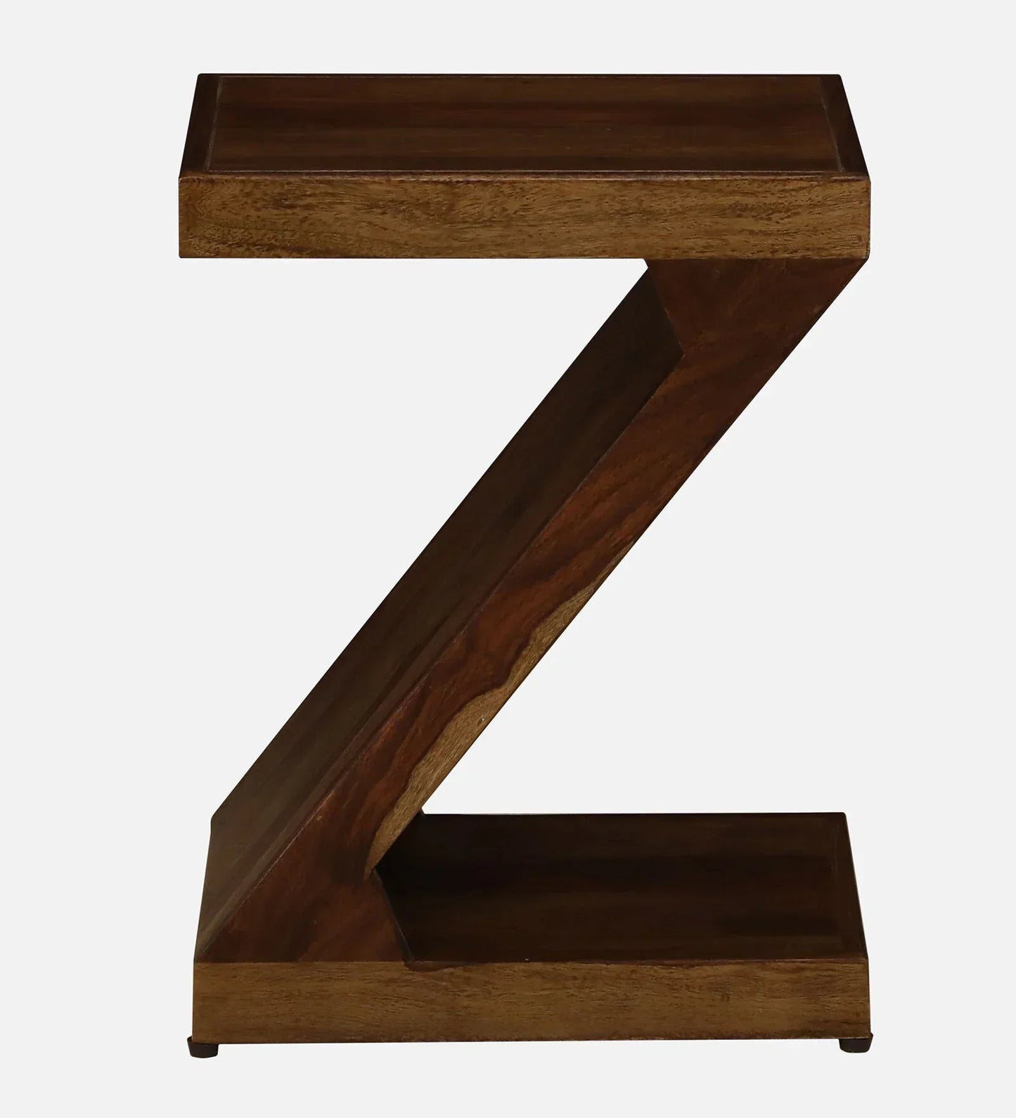 Jelks Sheesham Wood End Table in Scratch Resistant Provincial Teak Finish