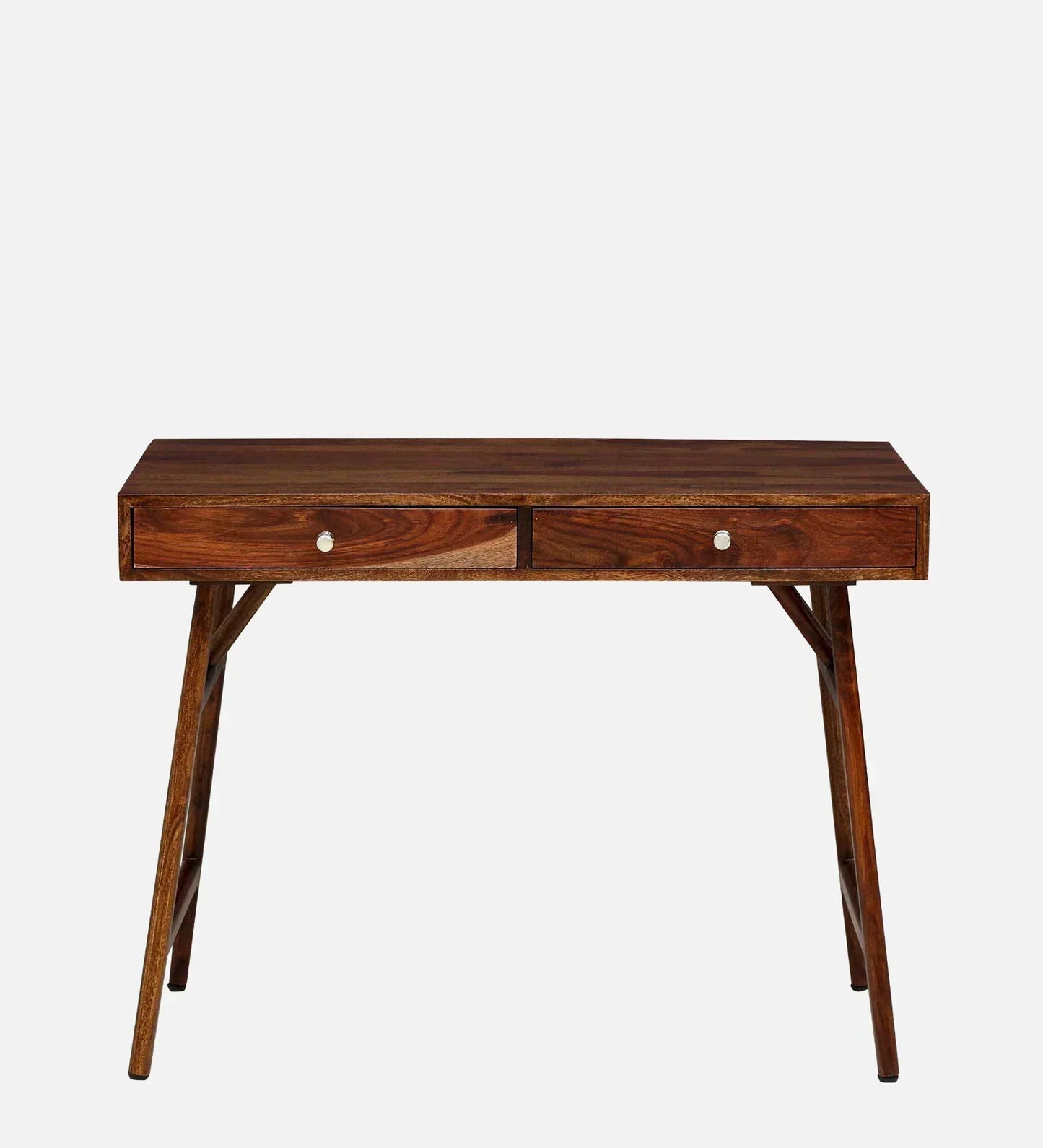 Sheesham Wood Writing Table In Scratch Resistant Provincial Teak Finish