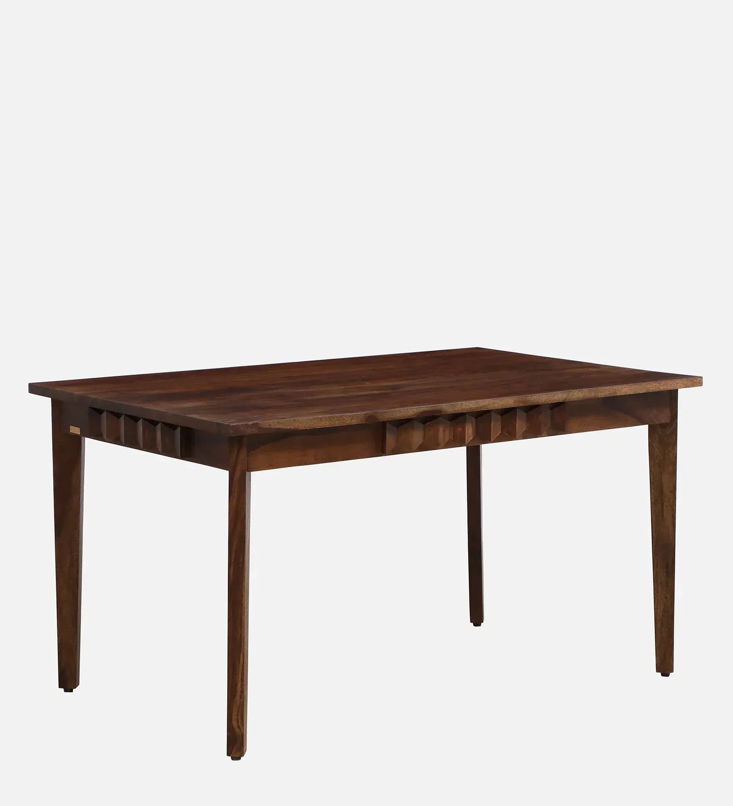 Sheesham Wood 6 Seater Dining Set In Provincial Teak Finish With Bench
