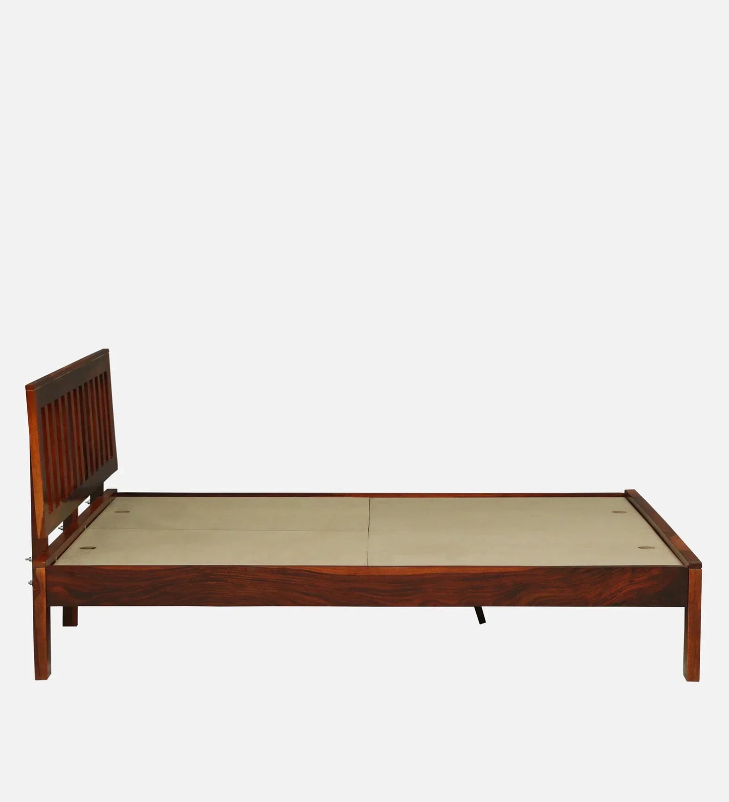 Sheesham Wood King Size Bed In Honey Oak Finish
