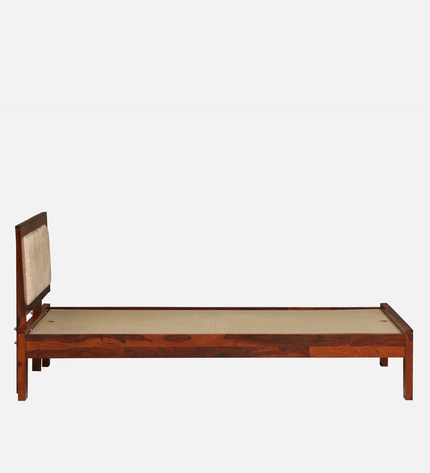 Sheesham Wood Single Bed In Honey Oak Finish