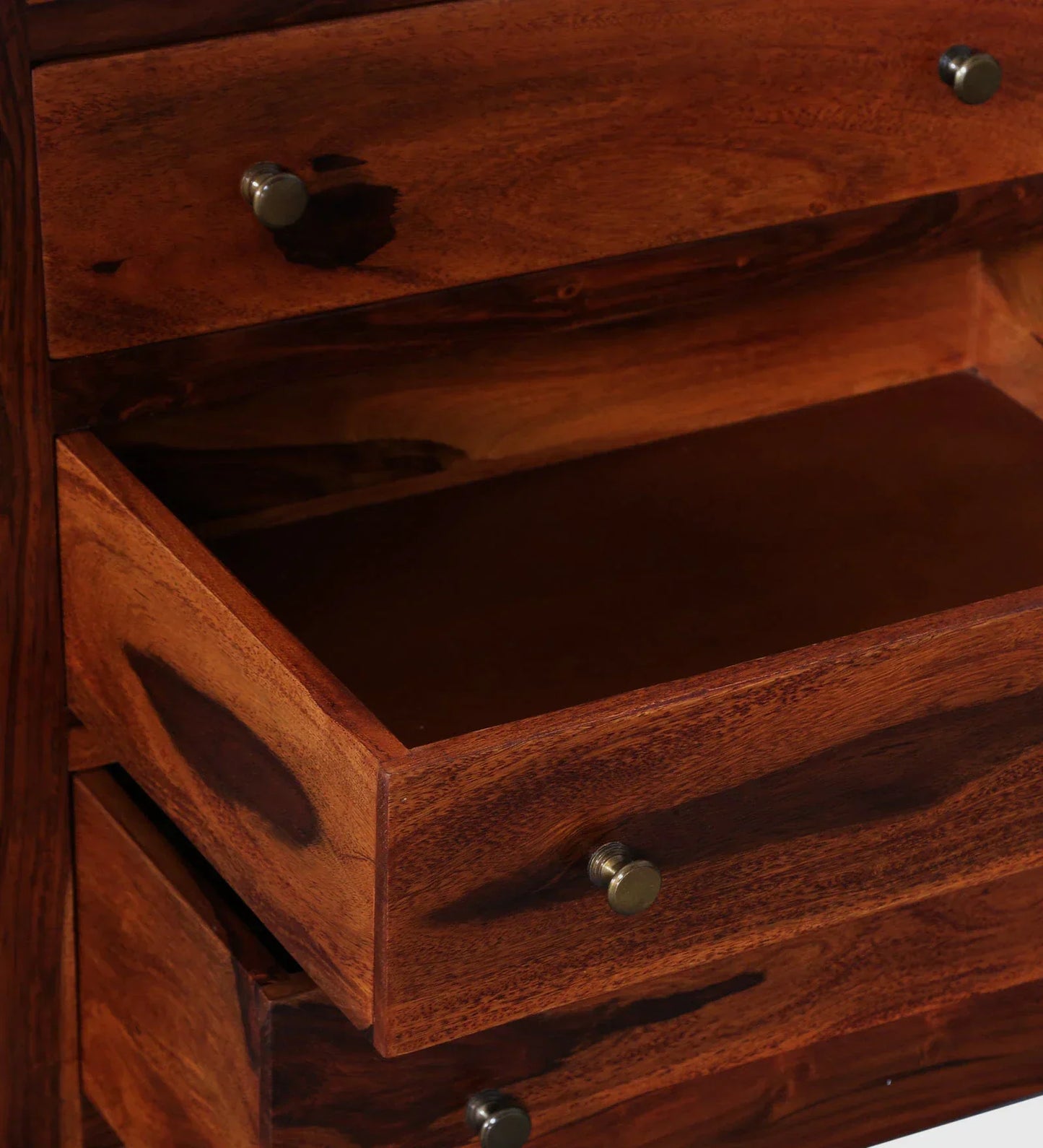 Sheesham Wood Dresser in Honey Oak Finish