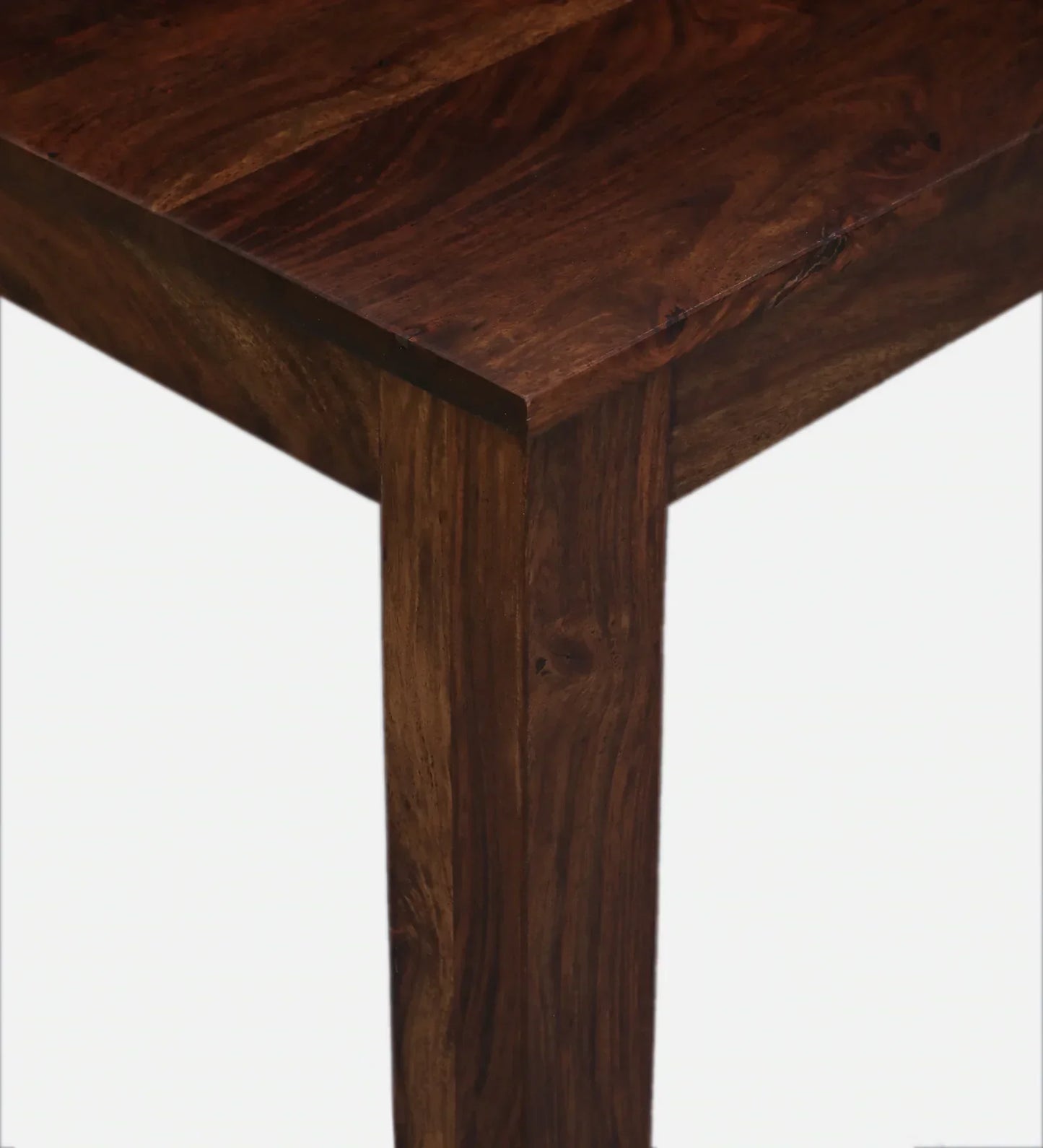 Sheesham Wood 6 Seater Dining Set in Scratch Resistant Provincial Teak Finish