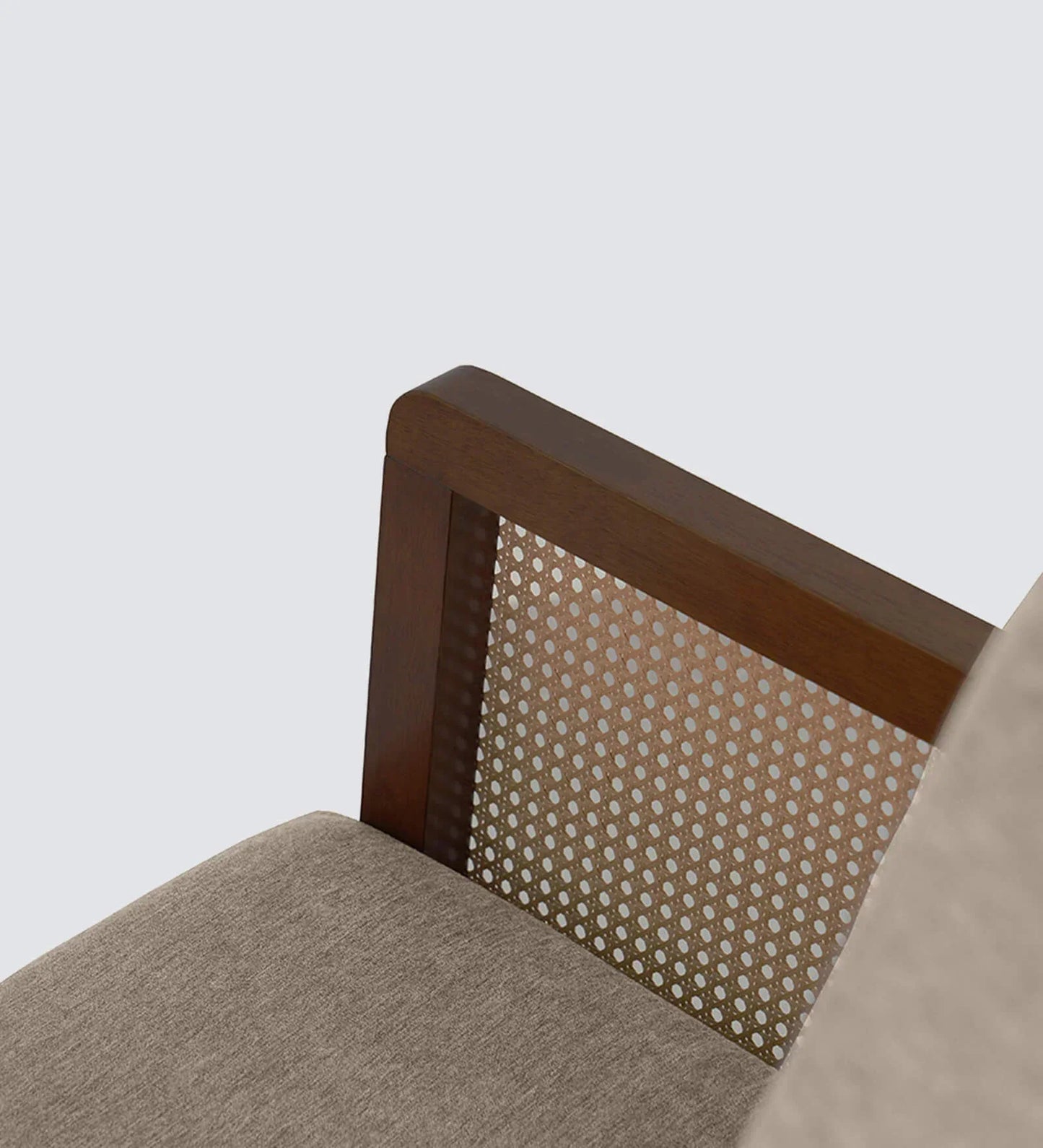 Vega Rocking Chair in Brown Finish