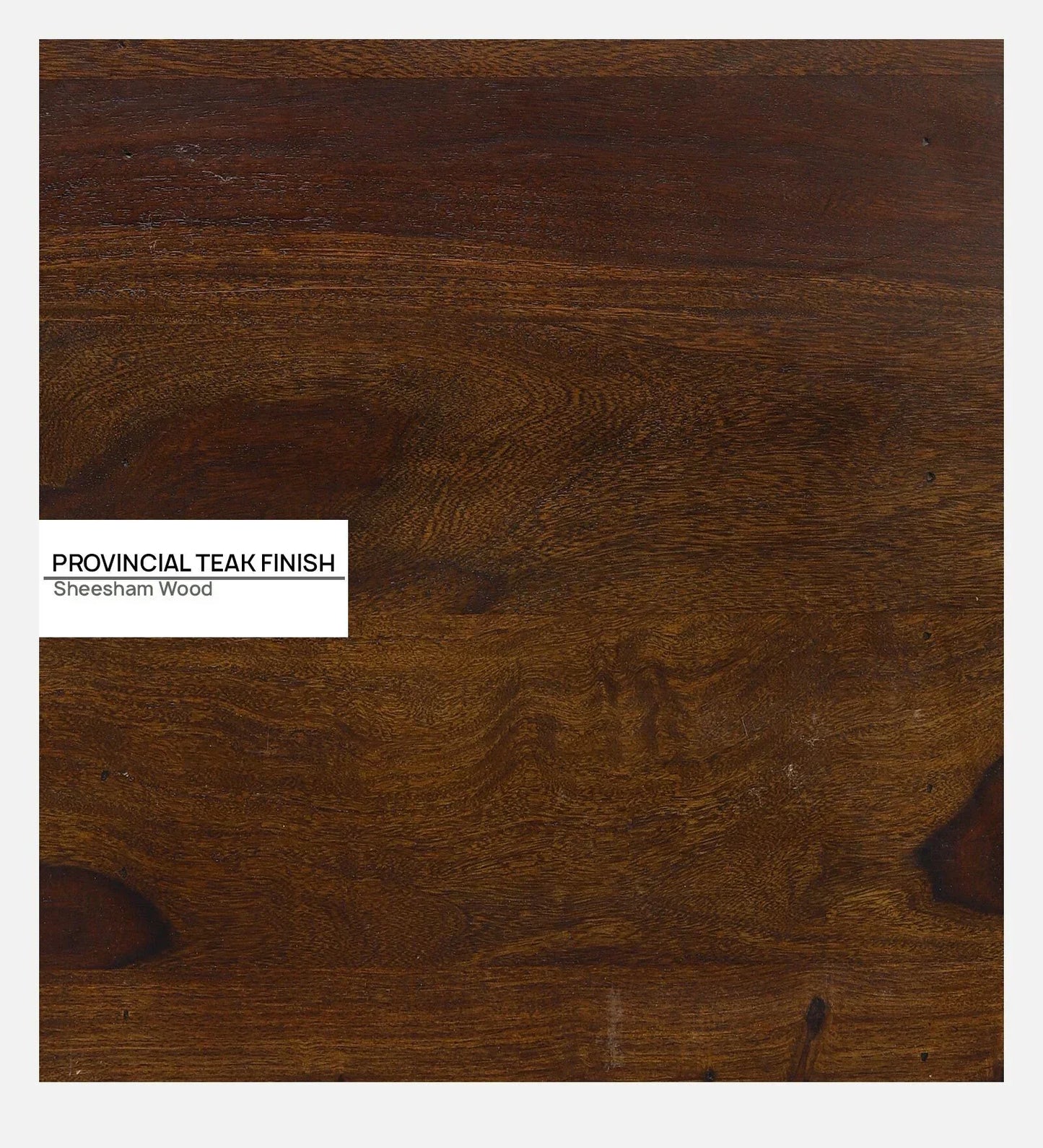 Sheesham Wood Nesting Coffee Table Set in Provincial Teak Finish With Cushioned Stools