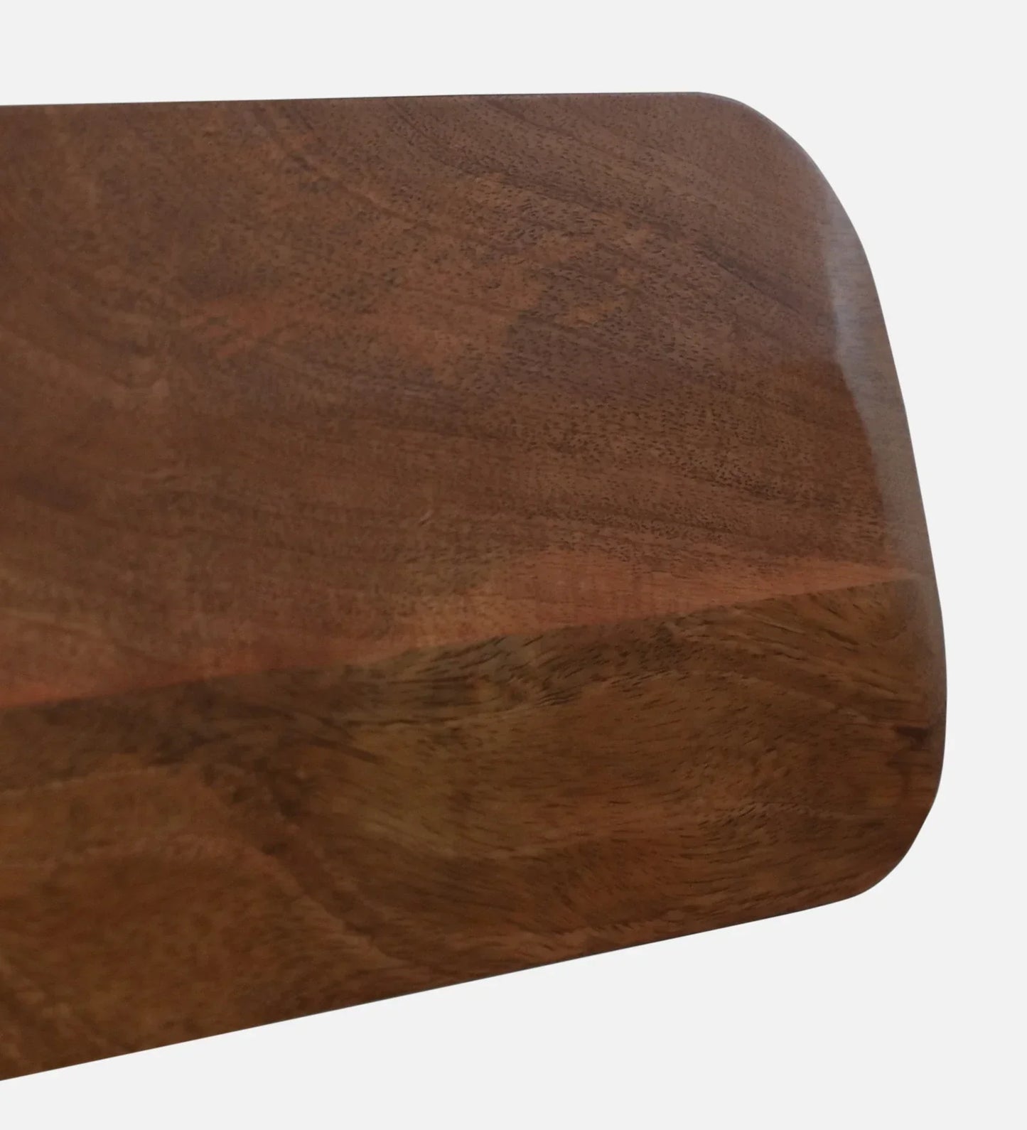 Mango Wood Settee In Natural Finish